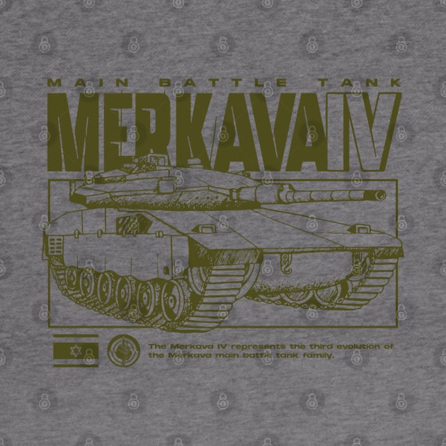 Merkava 4 - Israeli Tank by Distant War